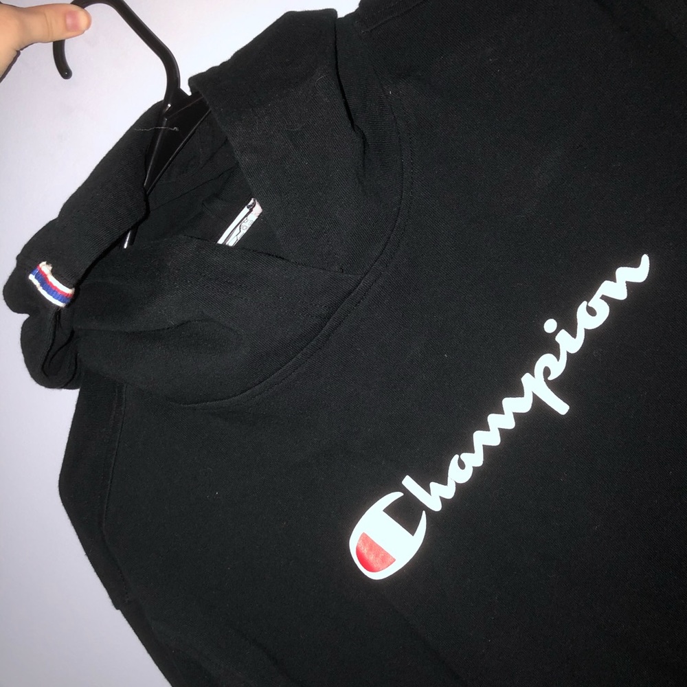 Black CHAMPION hoodie